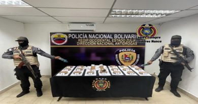 PNB incauta más de ocho kilos de droga en Zulia y Anzoátegui