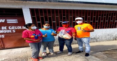 Atendidas 1.100 familias durante jornada de distribución de alimentos en Cagua