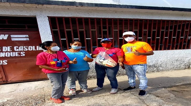 Atendidas 1.100 familias durante jornada de distribución de alimentos en Cagua