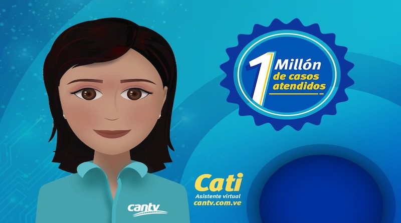 Cantv supera el millón de casos atendidos con Cati