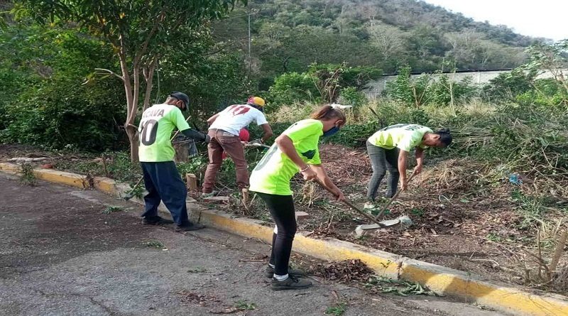 Carabobo Te Quiero realizó jornada intensiva de limpieza en Puerto Cabello