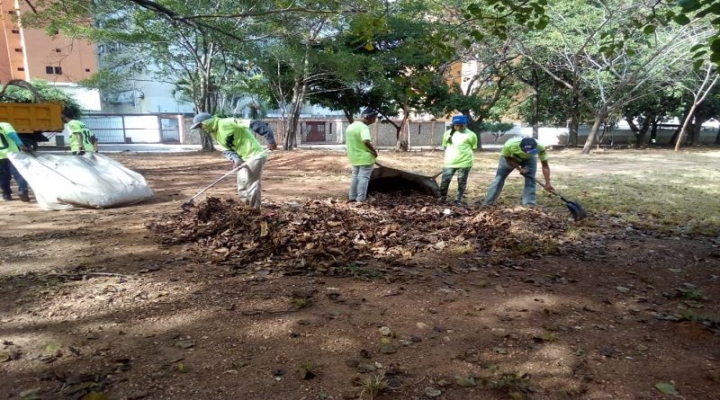 Carabobo Te Quiero realizó jornada de mantenimiento en plazas de los municipios Valencia y Carlos Arvelo