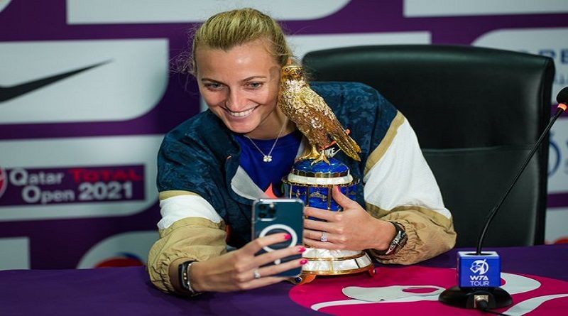 La checa Petra Kvitova venció a Muguruza en la final del torneo de Doha