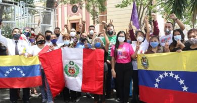 Movimiento Somos Venezuela y comunidad peruana rechazan ola de xenofobia en Perú