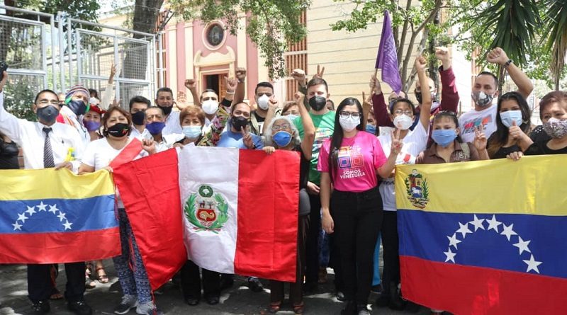 Movimiento Somos Venezuela y comunidad peruana rechazan ola de xenofobia en Perú