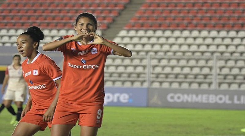 Joemar Guarecuco se estrenó con gol en la Libertadores en goleada del América de Cali sobre Universitario de Perú
