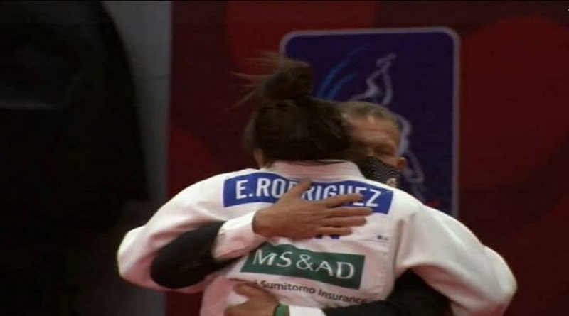 Elvismar Rodríguez conquistó la medalla de bronce en la categoría 70kg en el Grand Slam de Tashkent