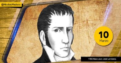 Venezuela celebra 241 años del natalicio de Juan José Landaeta