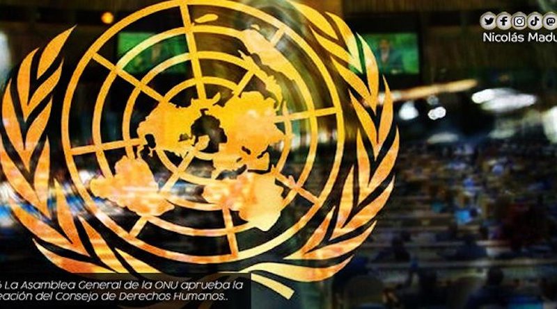 Venezuela aboga para en el Consejo de Derechos Humanos de la ONU se impongan la no injerencia, objetividad y diálogo