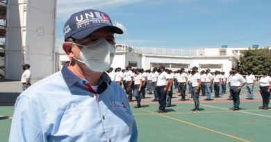 UNES forma a más de 18.000 futuros integrantes de los cuerpos de seguridad bajo estrictas medidas sanitarias