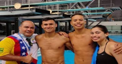 Jesús González y Óscar Ariza se alzaron con la medalla de plata en el Sudamericano de Saltos Ornamentales en Argentina