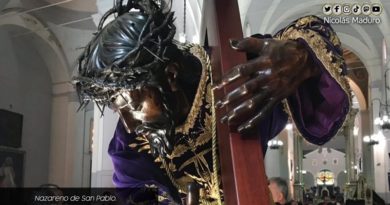 Presidente Maduro: LLega el Nazareno con su inmenso poder para protegernos y sanar al pueblo de esta Pandemia