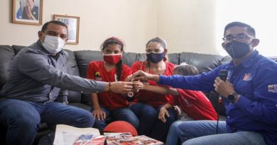 GMVV entrega la vivienda 3.489.979 en el municipio Miranda de Falcón