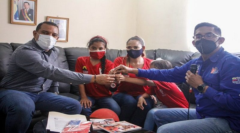 GMVV entrega la vivienda 3.489.979 en el municipio Miranda de Falcón