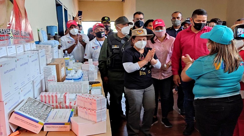 Entregan dotación de insumos médicos a 56 hospitales centinelas del municipio Casacoima de Delta Amacuro