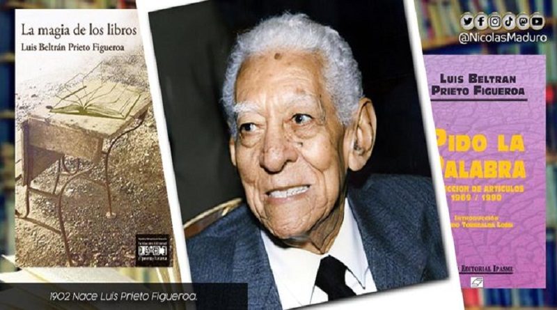 Jefe de Estado recuerda con profunda admiración a Luis Prieto Figueroa en 119 años de su natalicio