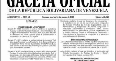 Designan nuevos Intendentes de la Sundde mediante Gaceta Oficial 42.088