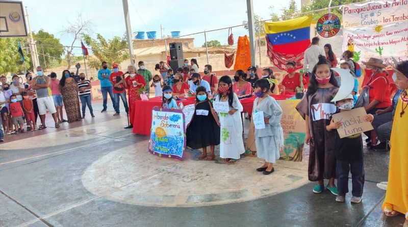 Diputados zulianos acompañaron la celebración del Día de los Niños y Niñas Indígenas con medidas de bioseguridad