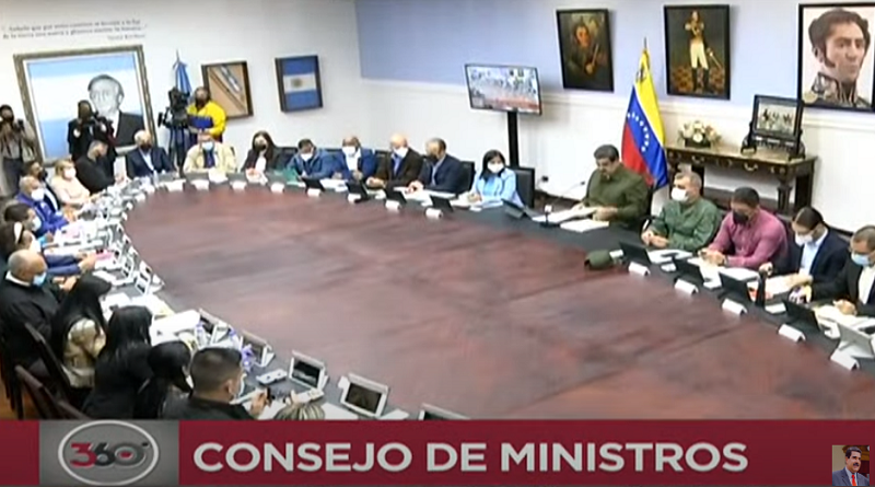 Presidente Maduro encabeza Consejo de Ministros N° 556 en Miraflores