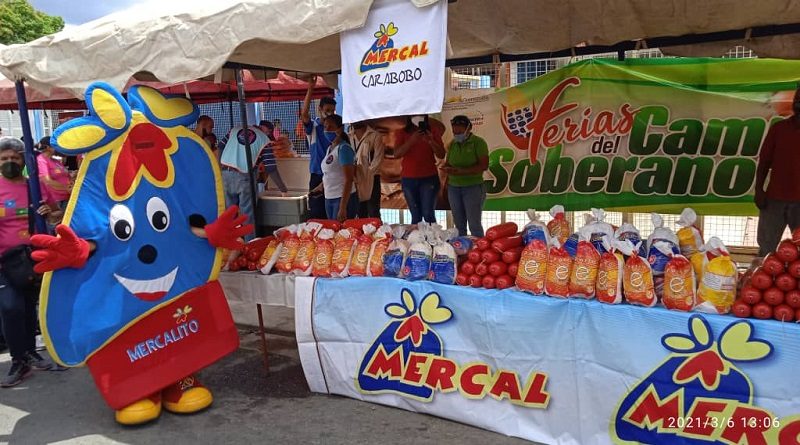 Feria del Campo Soberano beneficia a más de 3 mil familias del sector Campo de Carabobo