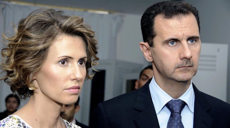 Presidente sirio Bashar al-Assad y su esposa resultan positivos a COVID-19