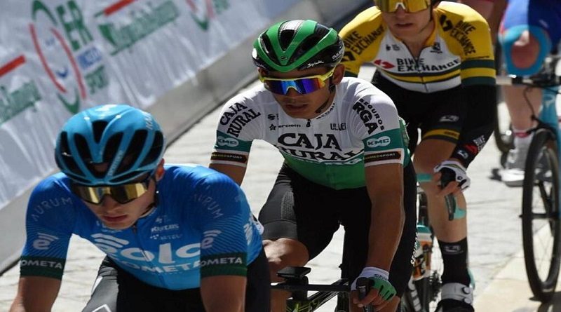 Orluis Aular arribó en el sexto lugar en la tercera etapa de la Coppi y Bartali