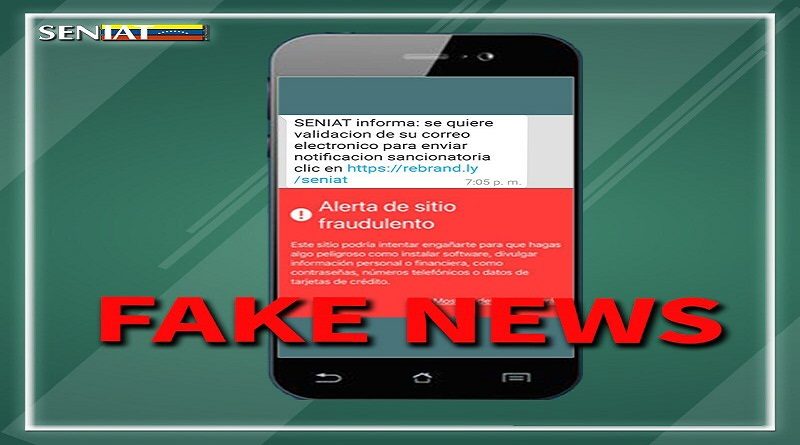 Seniat alerta a contribuyentes y ciudadanos sobre ciberdelincuentes