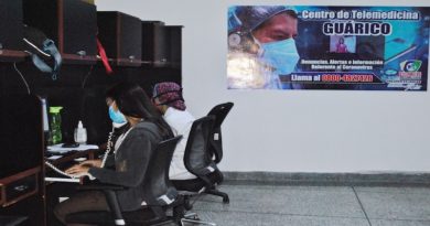 Centro de Telemedicina mantiene atención médica las 24 horas al pueblo guariqueño