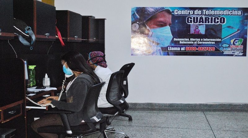 Centro de Telemedicina mantiene atención médica las 24 horas al pueblo guariqueño