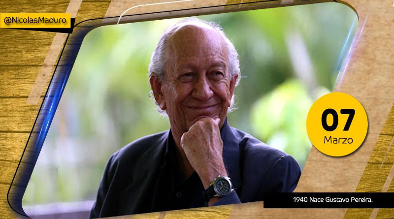 Venezuela celebra el cumpleaños 81 del poeta Gustavo Pereira