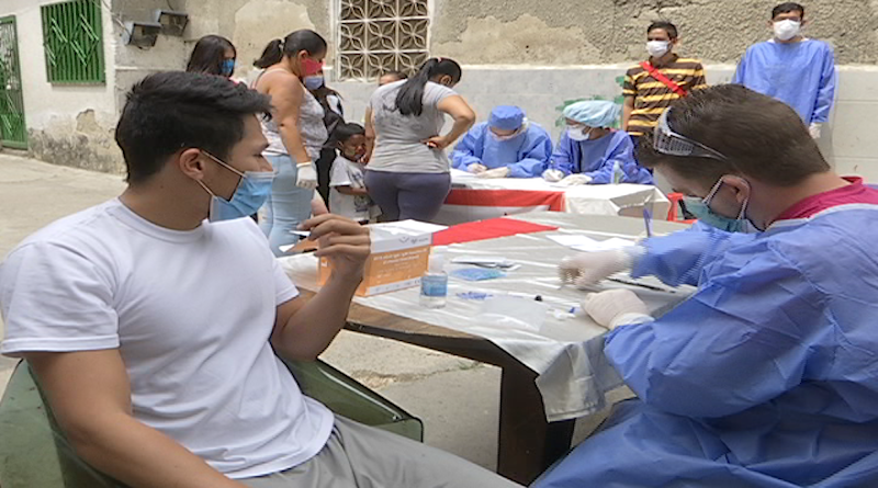 Realizan jornada de despistaje para prevenir propagación de la COVID-19 en parroquia 23 de Enero