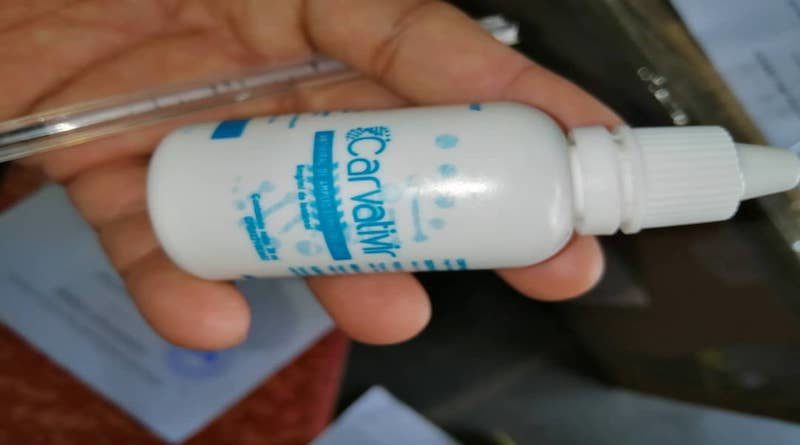 Gobierno de Aragua recibió lote del antiviral Carvativir para tratar a pacientes con COVID-19