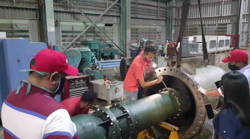 MONAGAS | CPTT realizan mantenimiento mayor al patio de tanque travieso de PDVSA en El Tejero MONAGAS | CPTT realizan mantenimiento mayor al patio de tanque travieso de PDVSA en El Tejero