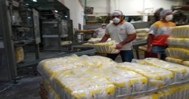 Incrementan beneficios contractuales a trabajadores de Alimentos La Lucha planta Guacara a través de la producción