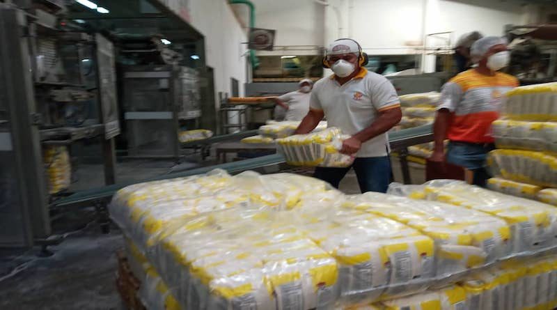 Incrementan beneficios contractuales a trabajadores de Alimentos La Lucha planta Guacara a través de la producción