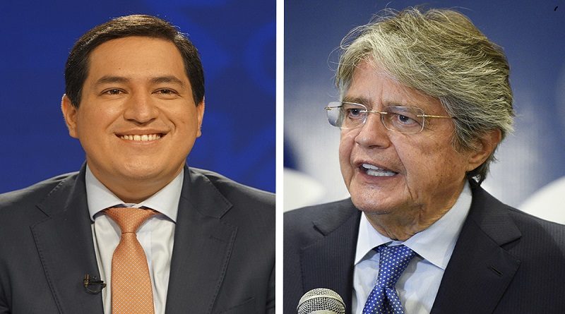 Consejo Electoral de Ecuador confirma a Andrés Arauz y Guillermo Lasso como candidatos a segunda vuelta presidencial del 11A