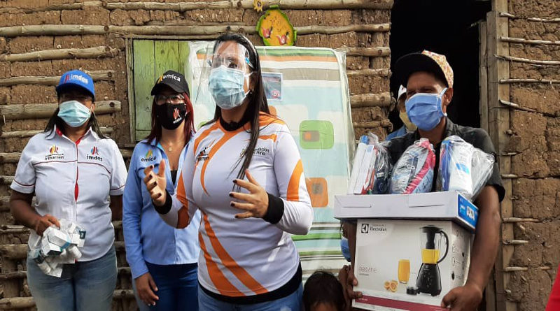 Avanzan acciones en Barquisimeto para atender a familias afectadas por lluvias