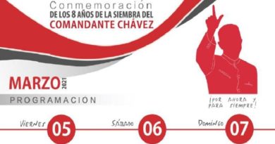 Hasta el 7 de marzo: Ciclos de Foros presenciales y virtuales para conmemorar 8 años de la siembra del Comandante Chávez