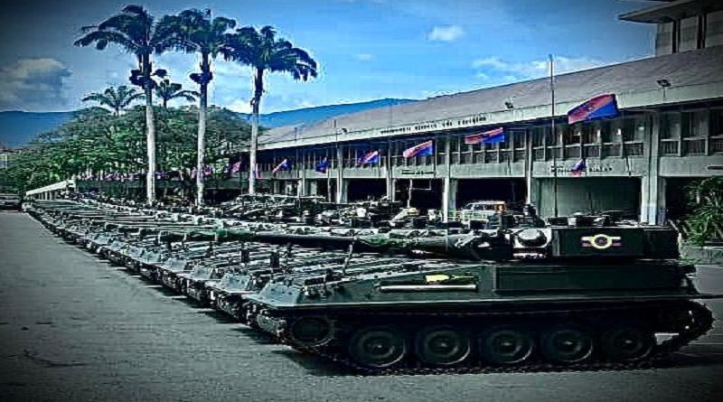 Ejército Bolivariano alcanza el primer batallón de tanques recuperados en el país