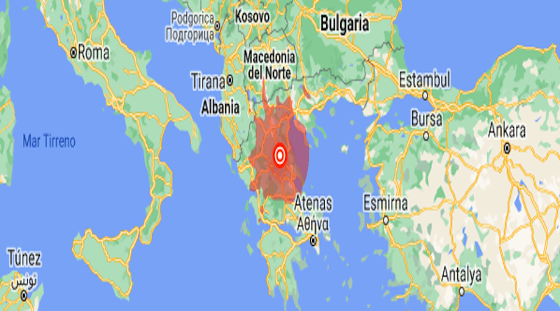 Sismo de magnitud 6,0 sacude centro de Grecia