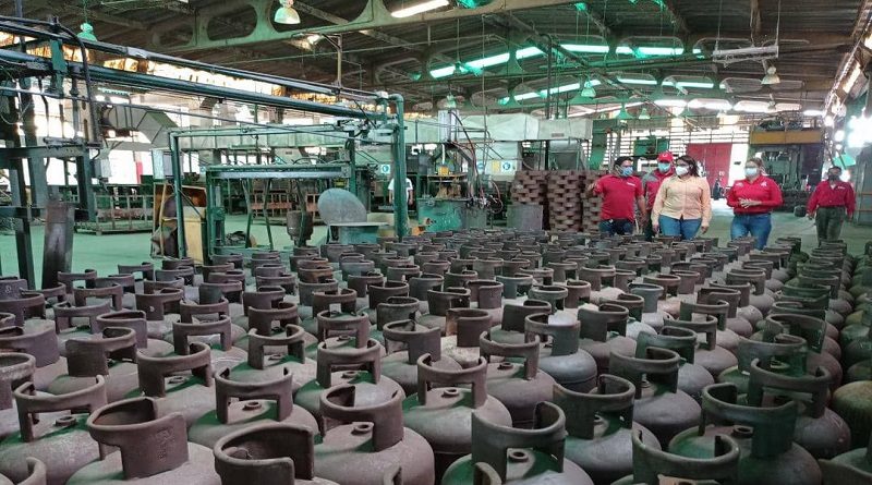 Planta Gran Mariscal Antonio José de Sucre continúa fortaleciendo el sector de la fabricación de Cilindros en el estado Aragua