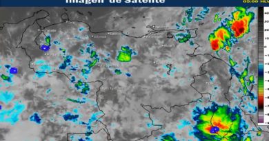 Inameh pronóstica nubosidad y precipitaciones de intensidad variable en gran parte del país