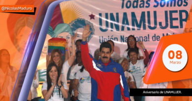 Presidente Maduro felicita s las lideresas que hacen parte de UNAMUJER por su 6º aniversario