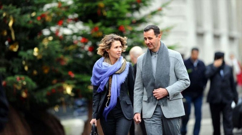 Presidente sirio y su esposa se recuperan de la COVID-19