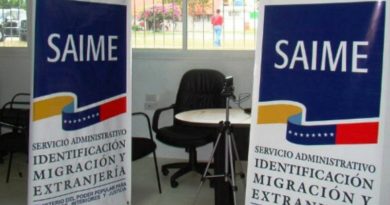 Saime suspende atención al público del 5 al 11 de abril por cuarentena radical, consciente y voluntaria