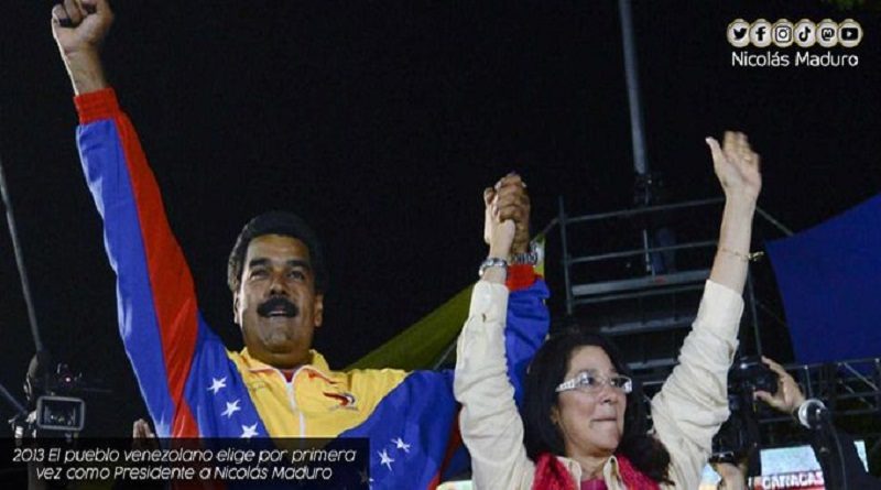Hace 8 años por voluntad del pueblo eligió al primer presidente chavista de Venezuela Nicolás Maduro