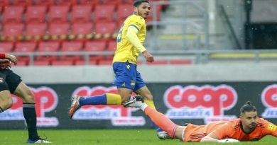 Eric Ramírez llegó a la docena de goles en la Liga eslovaca