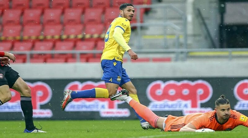 Eric Ramírez llegó a la docena de goles en la Liga eslovaca