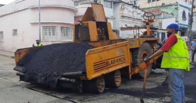 Colocan más de 360 toneladas de asfalto en bulevar Ruiz Pineda de Caracas