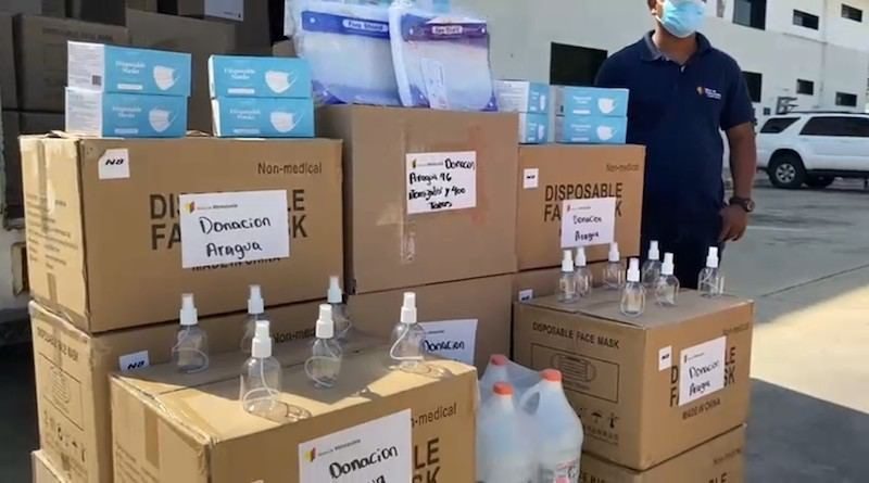 Banco de Venezuela lleva a cabo donación de insumos de bioseguridad para el sector salud en Aragua